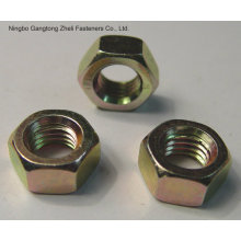 Nueces de cabeza hexagonal DIN934 de 4.8 grados con acero al carbono